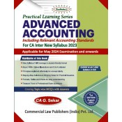 Padhuka's Practical Learning Series on Advanced Accounting for CA Inter May 2024 Exam [New Syllabus 2023] by CA. G. Sekar | Commercial Law Publisher